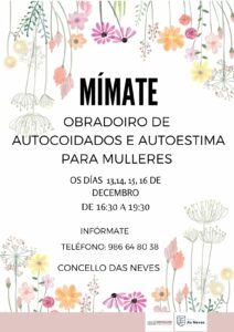 Obradoiro de Autocoidados e Autoestima para Mulleres