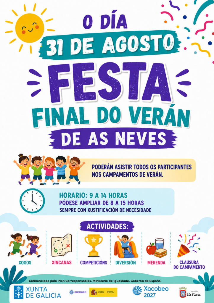 AS NEVES CONCILIA – FESTA FINAL DO VERÁN