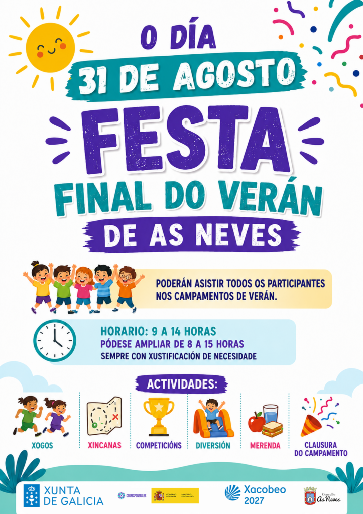 AS NEVES CONCILIA – FESTA FINAL DO VERÁN