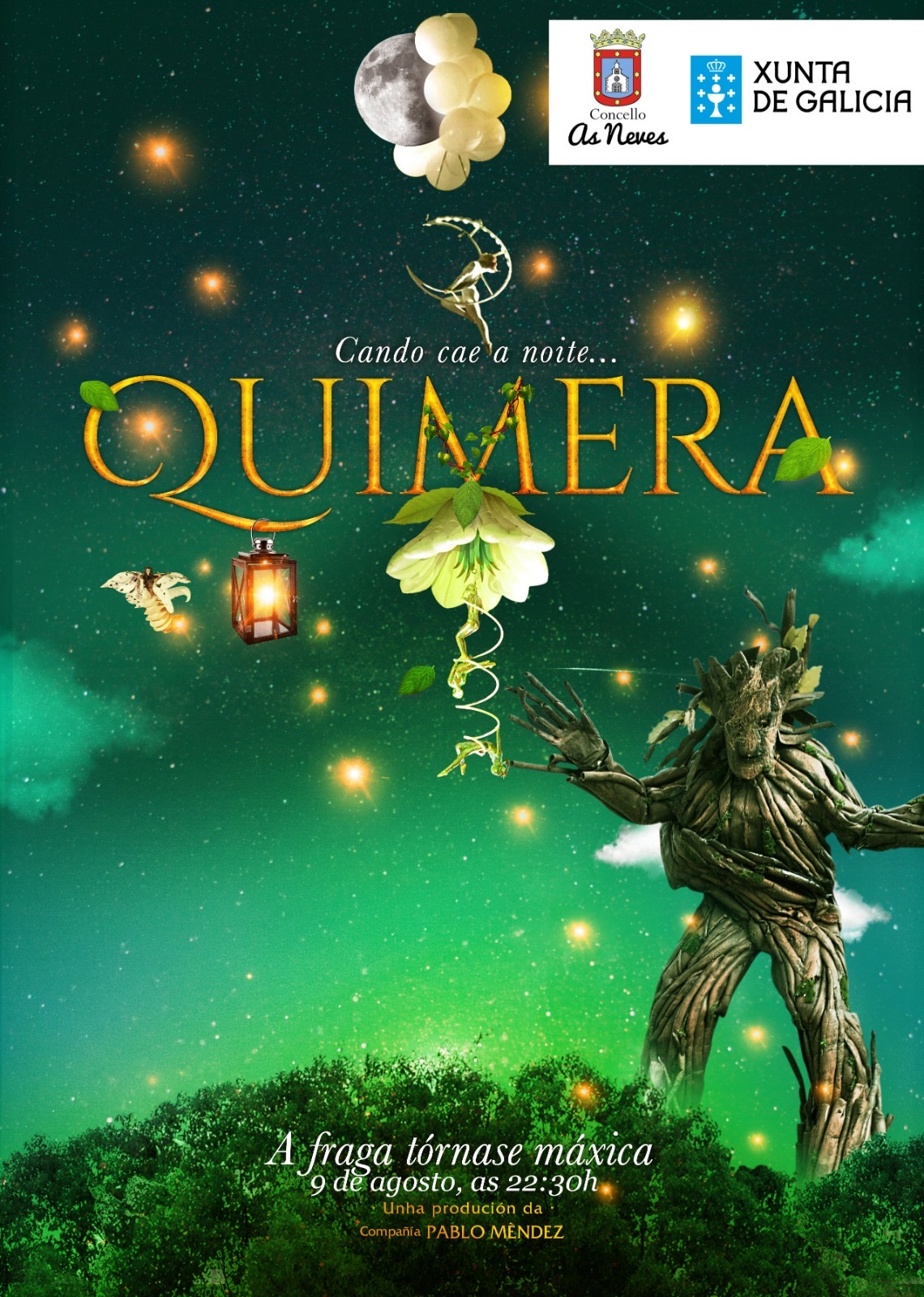 Espectáculo «QUIMERA» na fraga – 9 de agosto
